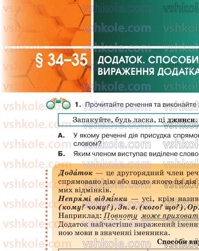 Страница 76 | Підручник Українська мова 8 клас О.М. Авраменко 2025