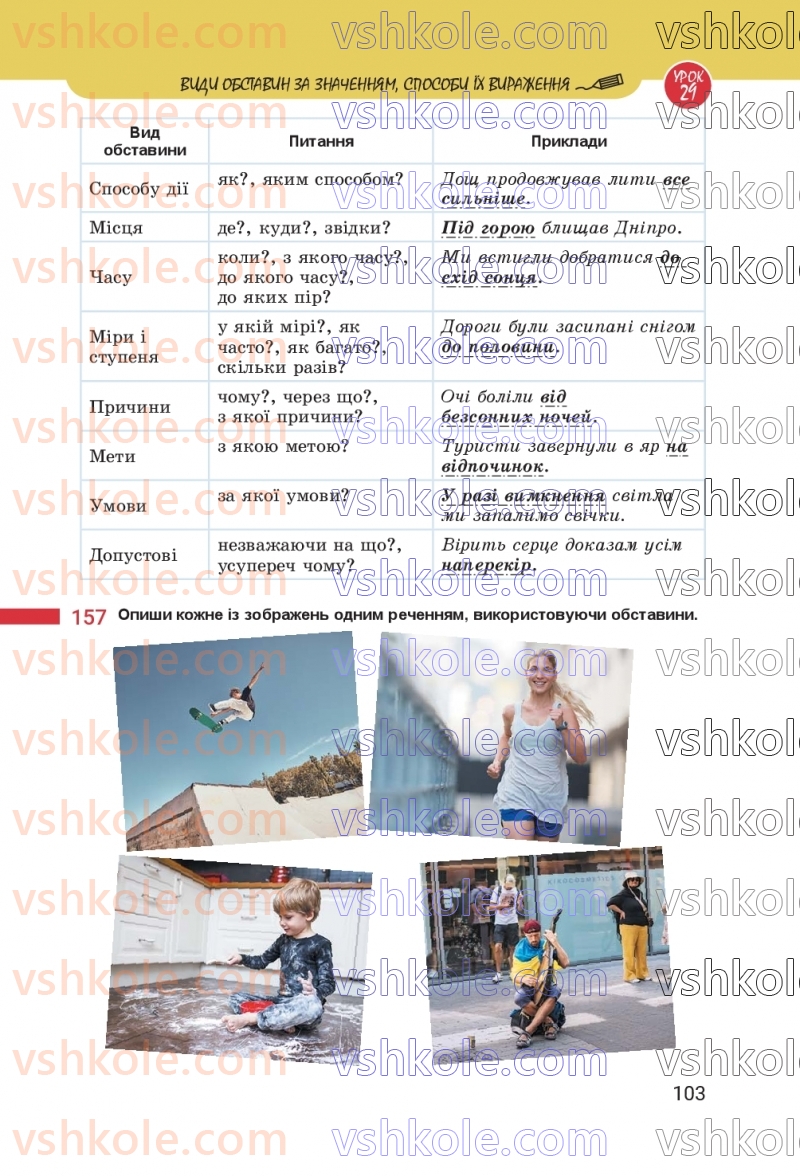 Страница 103 | Підручник Українська мова 8 клас А.В. Онатій, Т.П. Ткачук 2025