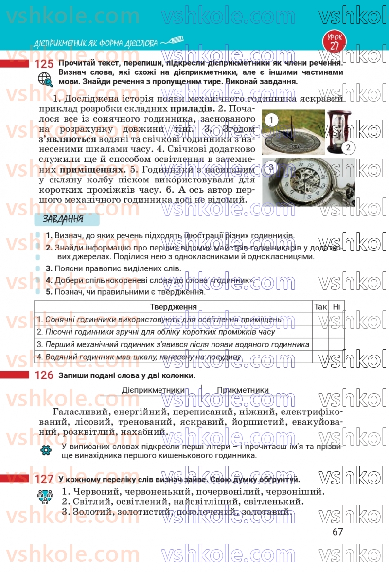 Страница 67 | Підручник Українська мова 7 клас А.В. Онатій, Т.П. Ткачук 2024
