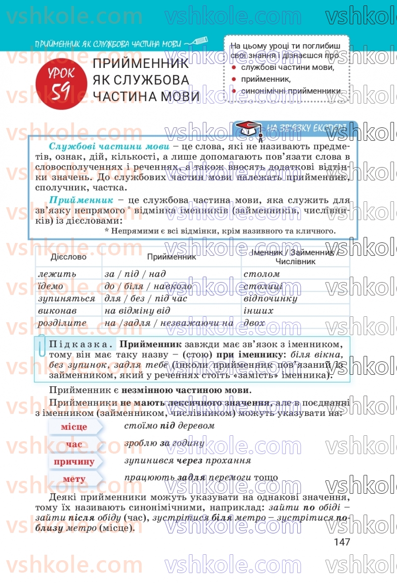 Страница 147 | Підручник Українська мова 7 клас А.В. Онатій, Т.П. Ткачук 2024