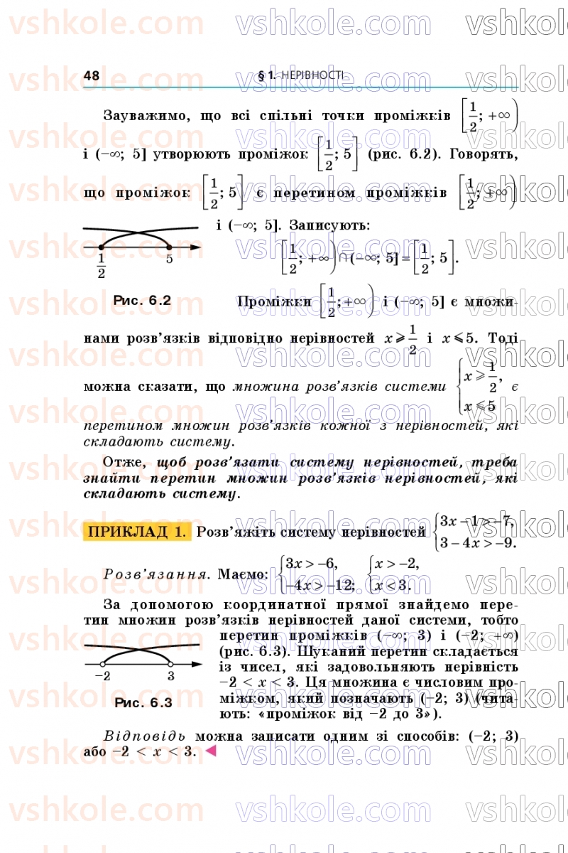 Страница 48 | Підручник Алгебра 9 клас А.Г. Мерзляк, М.С. Якір 2026