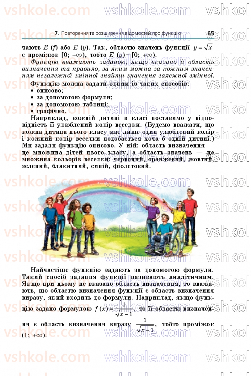 Страница 65 | Підручник Алгебра 9 клас А.Г. Мерзляк, М.С. Якір 2026