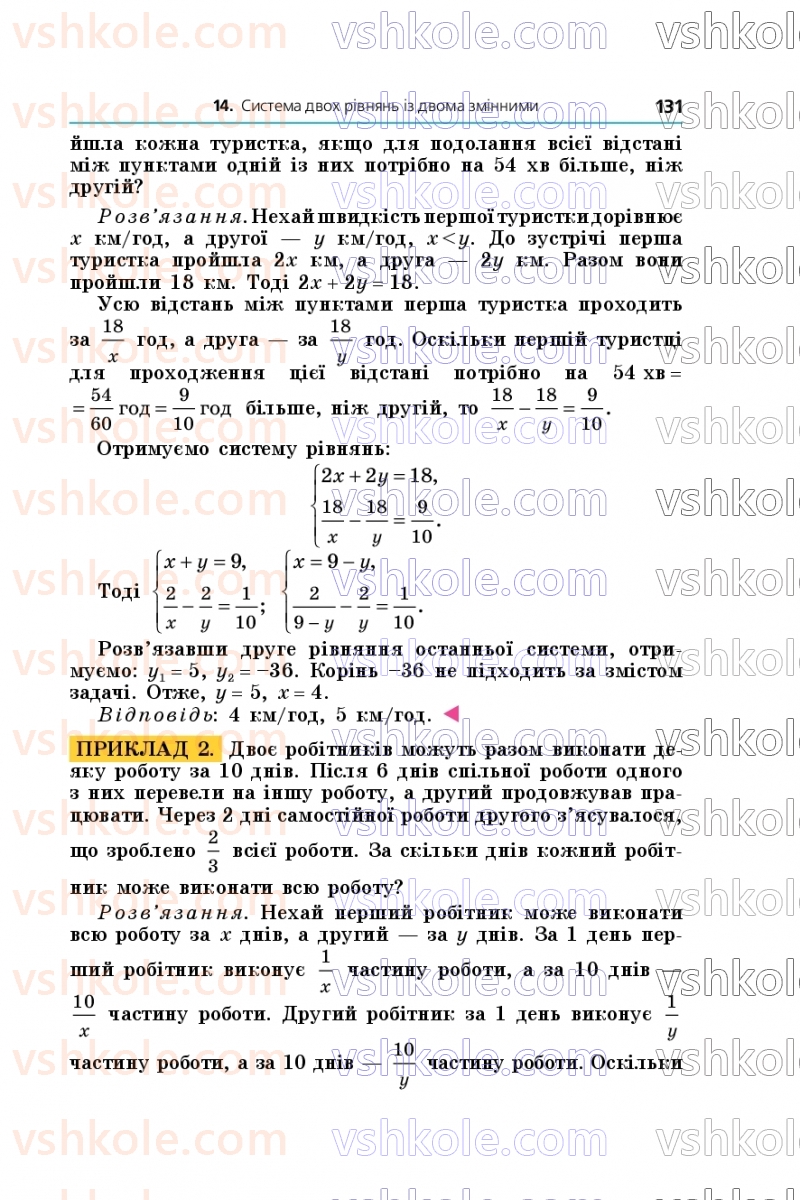 Страница 131 | Підручник Алгебра 9 клас А.Г. Мерзляк, М.С. Якір 2026