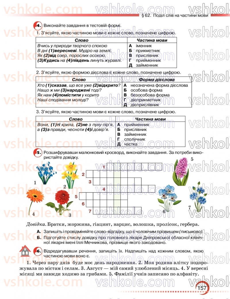 Страница 157 | Підручник Українська мова 9 клас О.М. Авраменко, З.Р. Тищенко 2026