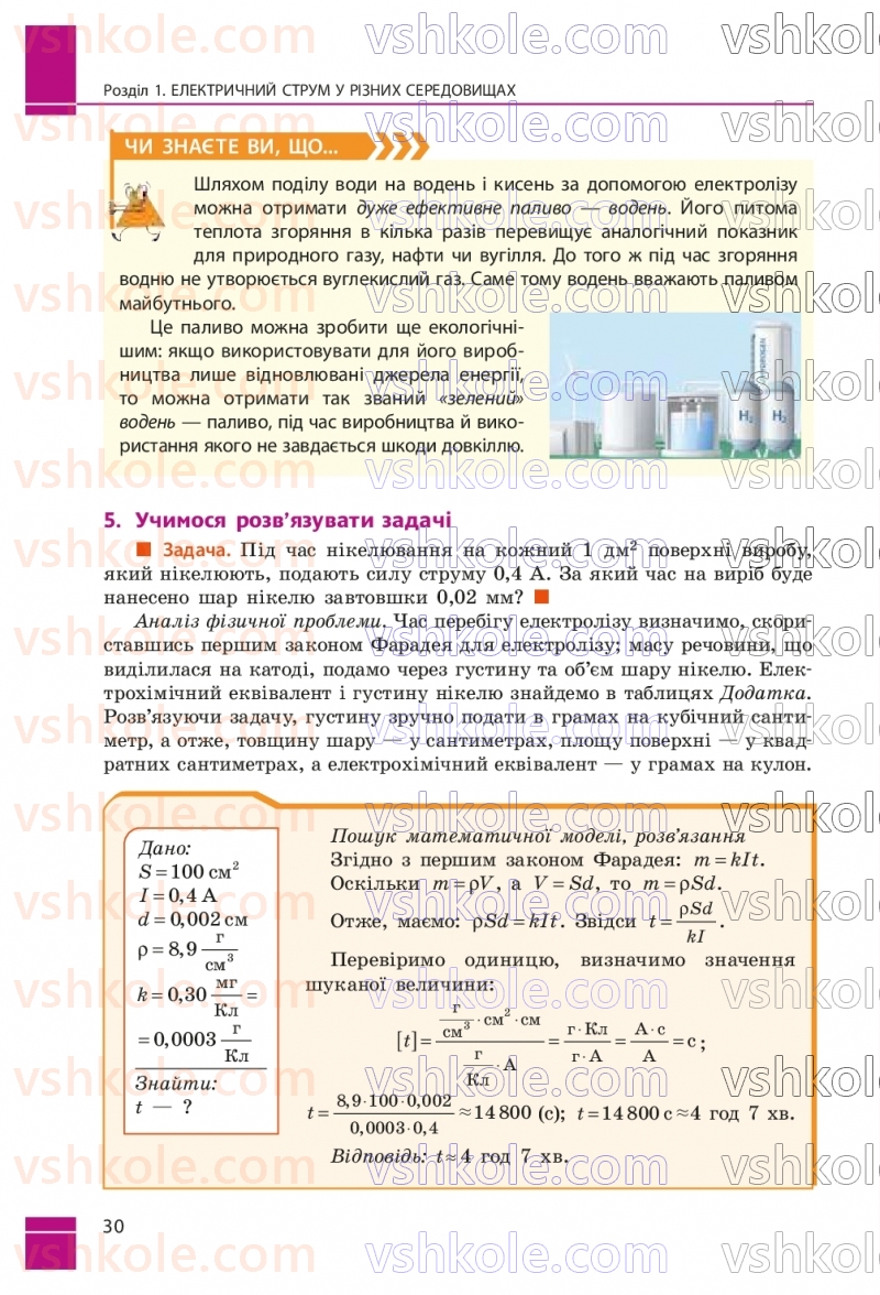 Страница 30 | Підручник Фізика 9 клас В.Г. Бар’яхтар, Ф.Я. Божинова, С.О. Довгий, М.М. Кірюхін, О.О. Кірюхіна 2026