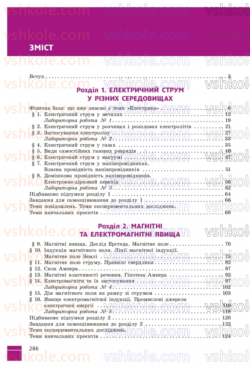 Страница 286 | Підручник Фізика 9 клас В.Г. Бар’яхтар, Ф.Я. Божинова, С.О. Довгий, М.М. Кірюхін, О.О. Кірюхіна 2026