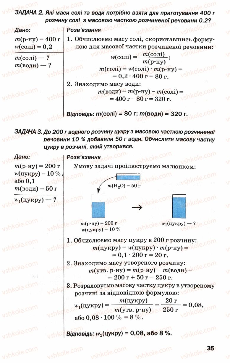 Страница 35 | Підручник Хімія 9 клас П.П. Попель, Л.С. Крикля 2009