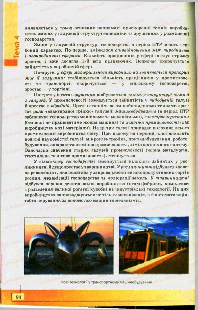Страница 94 | Підручник Географія 10 клас С.Г. Кобернік, Р.Р. Коваленко 2010