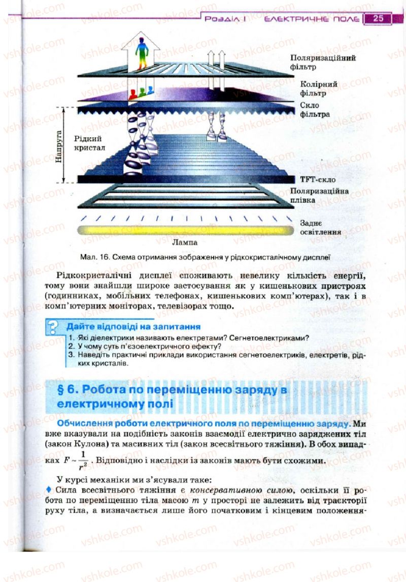 Страница 25 | Підручник Фізика 11 клас Т.М. Засєкіна, Д.О. Засєкін 2011