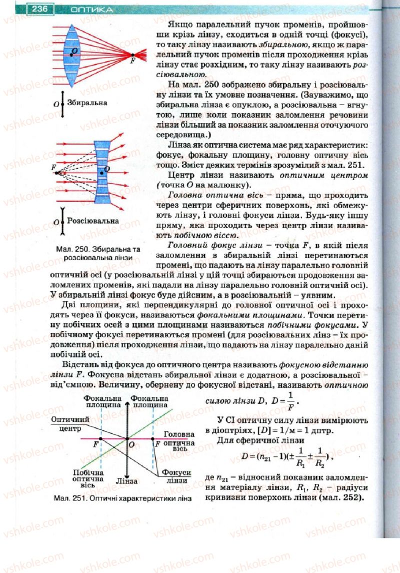 Страница 236 | Підручник Фізика 11 клас Т.М. Засєкіна, Д.О. Засєкін 2011