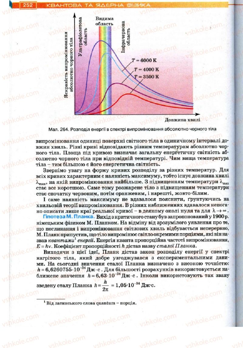 Страница 252 | Підручник Фізика 11 клас Т.М. Засєкіна, Д.О. Засєкін 2011