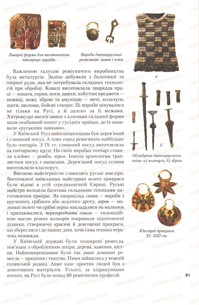 Страница 81 | Підручник Історія України 7 клас Ю.Ю. Свідерський, Т.В. Ладиченко, Н.Ю. Романишин 2007