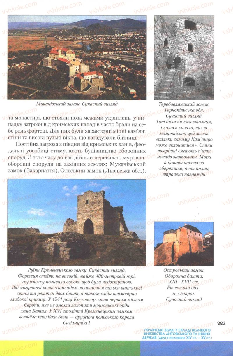 Страница 223 | Підручник Історія України 7 клас Ю.Ю. Свідерський, Т.В. Ладиченко, Н.Ю. Романишин 2007
