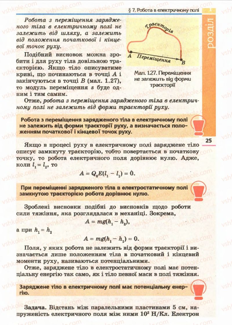 Страница 25 | Підручник Фізика 11 клас Є.В. Коршак, О.І. Ляшенко, В.Ф. Савченко 2011