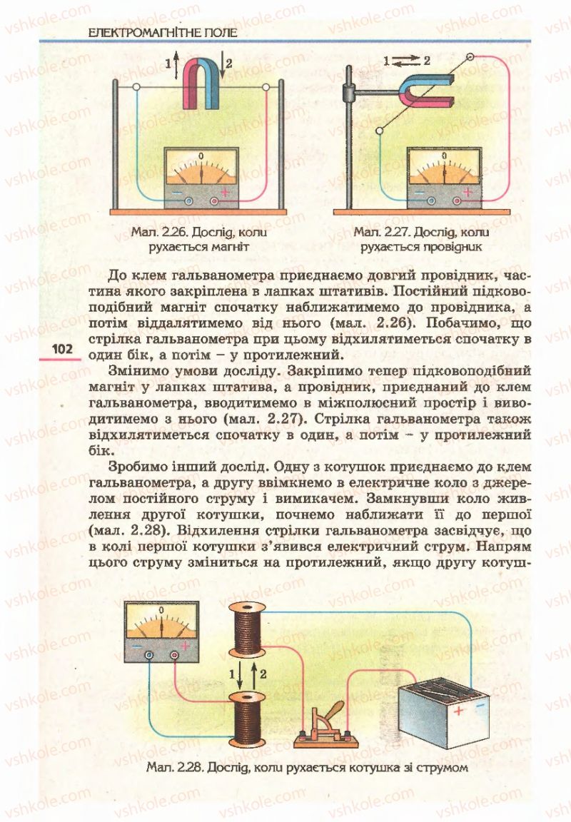 Страница 102 | Підручник Фізика 11 клас Є.В. Коршак, О.І. Ляшенко, В.Ф. Савченко 2011