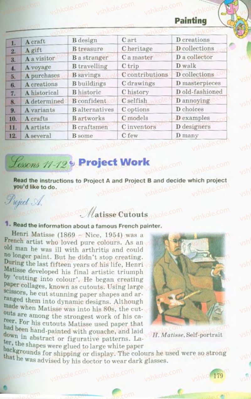 Страница 179 | Підручник Англiйська мова 10 клас А.М. Несвіт 2010 9 рік навчання