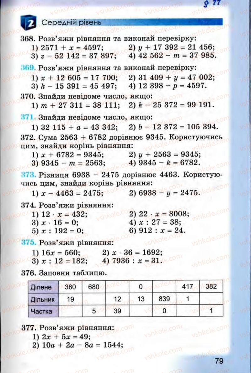 Страница 79 | Підручник Математика 5 клас О.С. Істер 2013