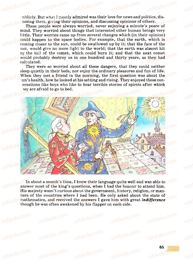 Страница 65 | Підручник Англiйська мова 8 клас Л.В. Биркун 2008