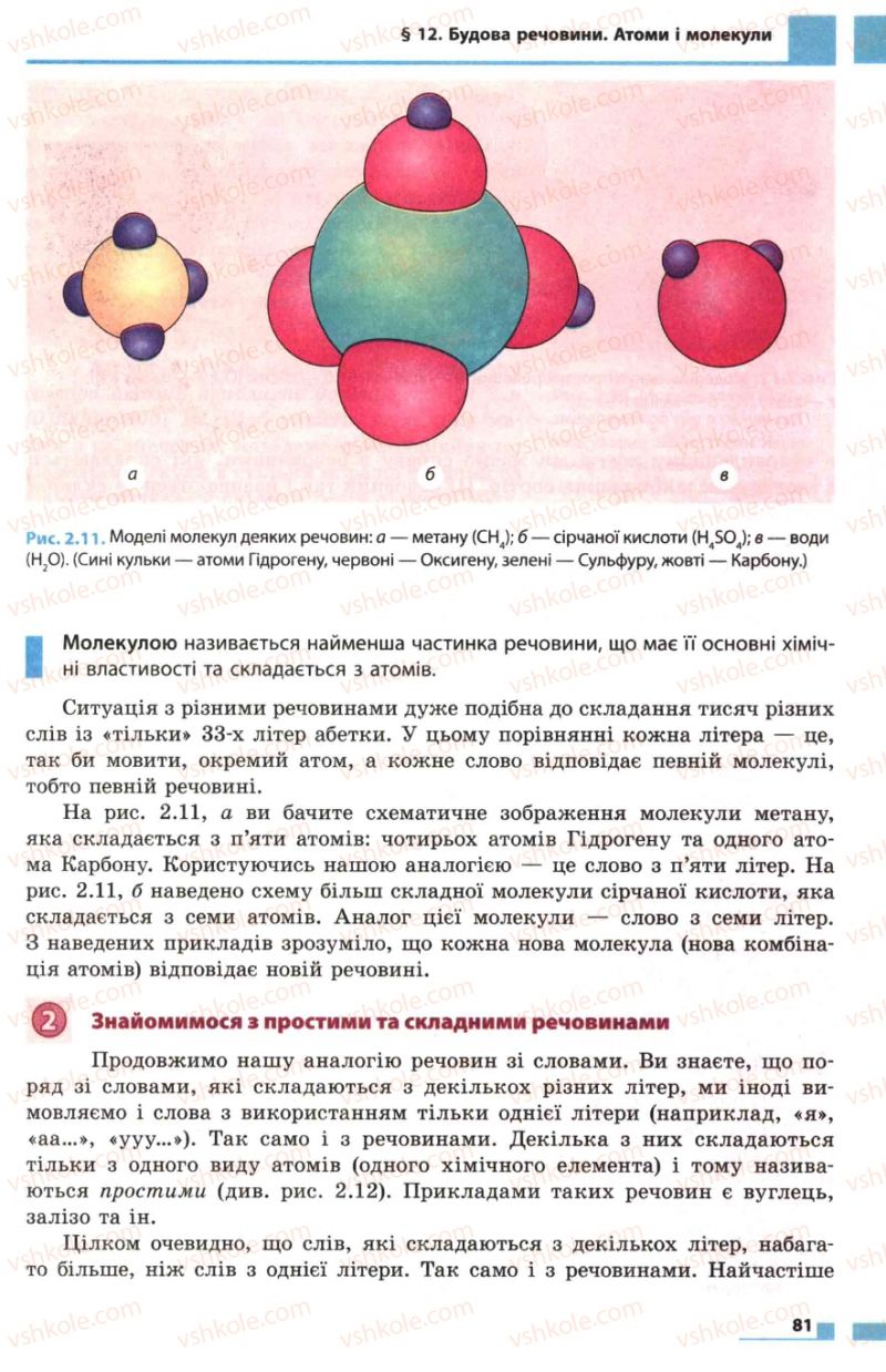 Страница 81 | Підручник Фізика 7 клас Ф.Я. Божинова, М.М. Кірюхін, О.О. Кірюхіна 2007
