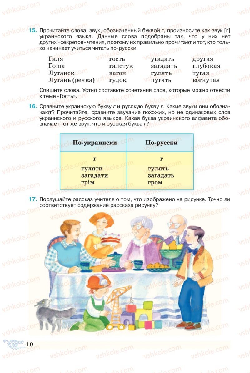 Страница 10 | Підручник Русский язык 5 клас В.А. Корсаков 2013