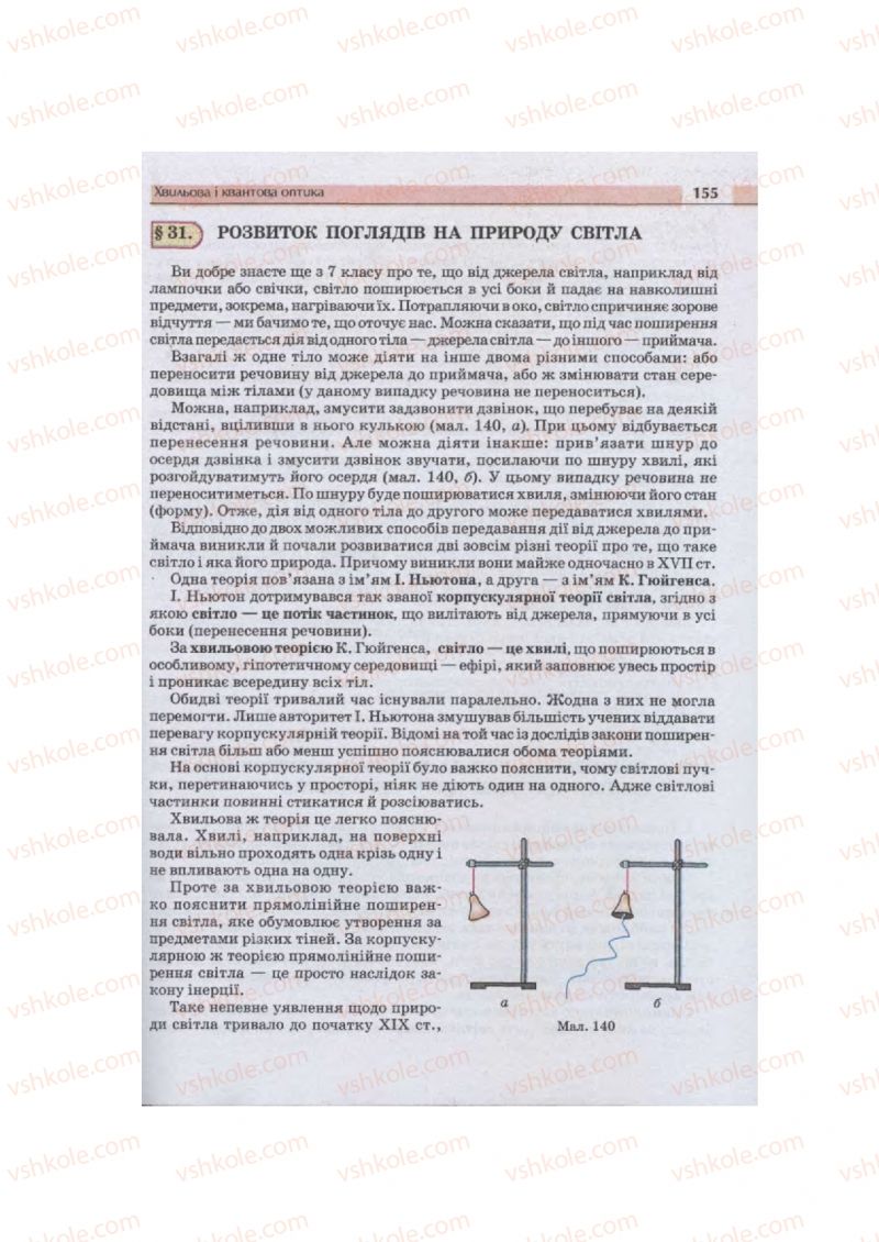 Страница 155 | Підручник Фізика 11 клас  В.Д. Сиротюк, В.І. Баштовий 2011