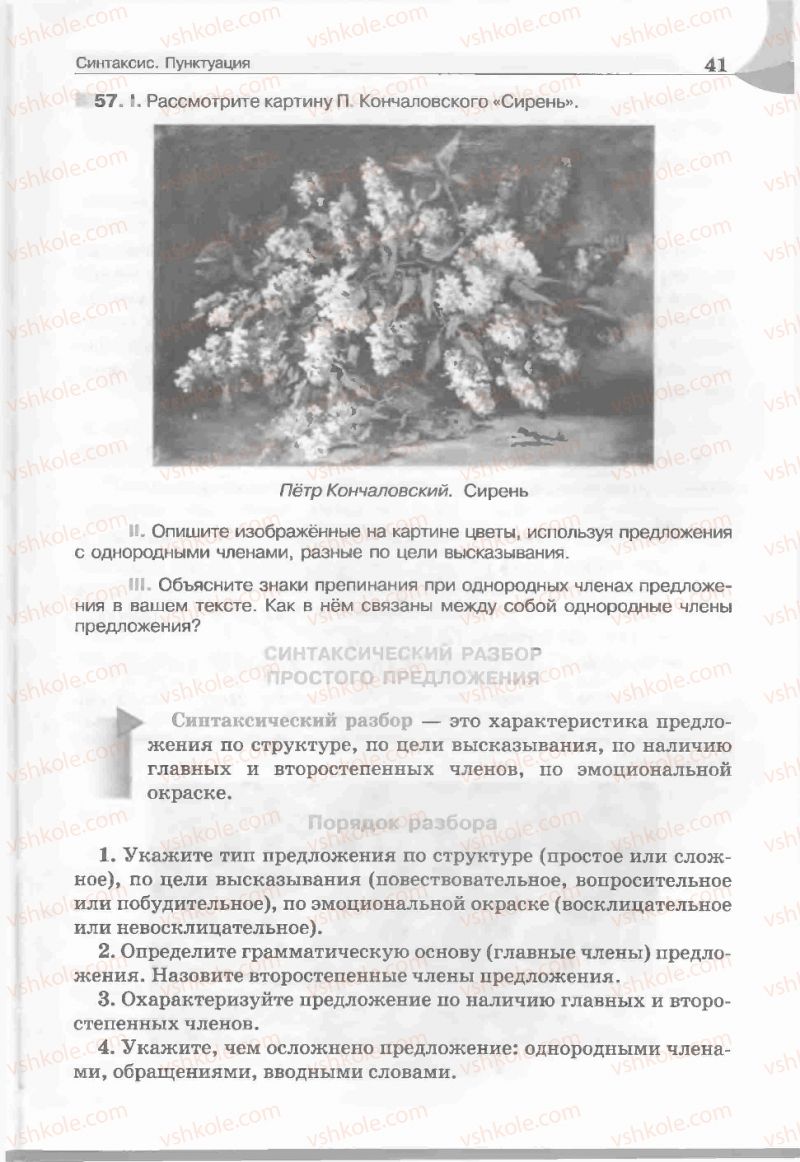 Страница 41 | Підручник Русский язык 5 клас Е.И. Быкова, Л.В. Давидюк, Е.С. Снитко, Е.Ф. Рачко 2013