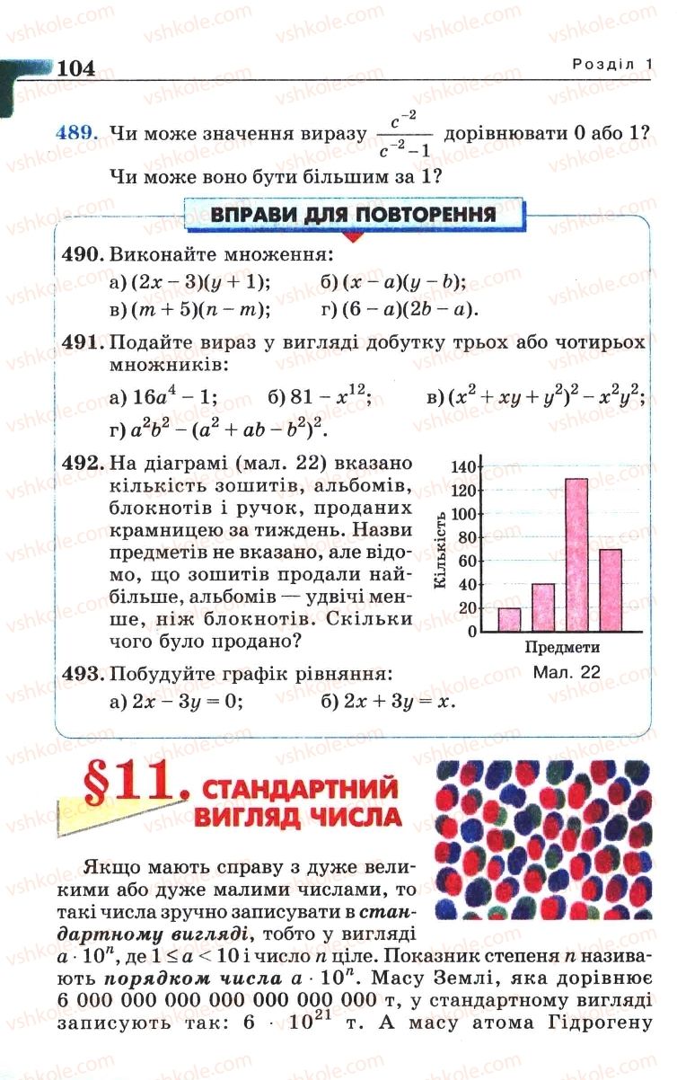 Страница 104 | Підручник Алгебра 8 клас Г.П. Бевз, В.Г. Бевз 2008