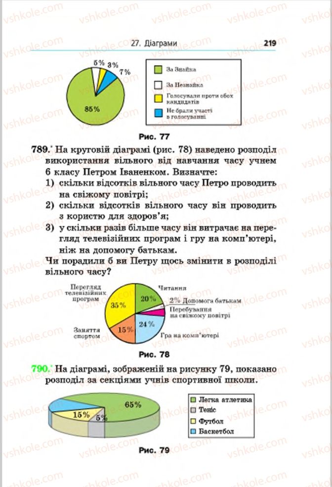 Страница 219 | Підручник Математика 6 клас А.Г. Мерзляк, В.Б. Полонський, М.С. Якір 2014