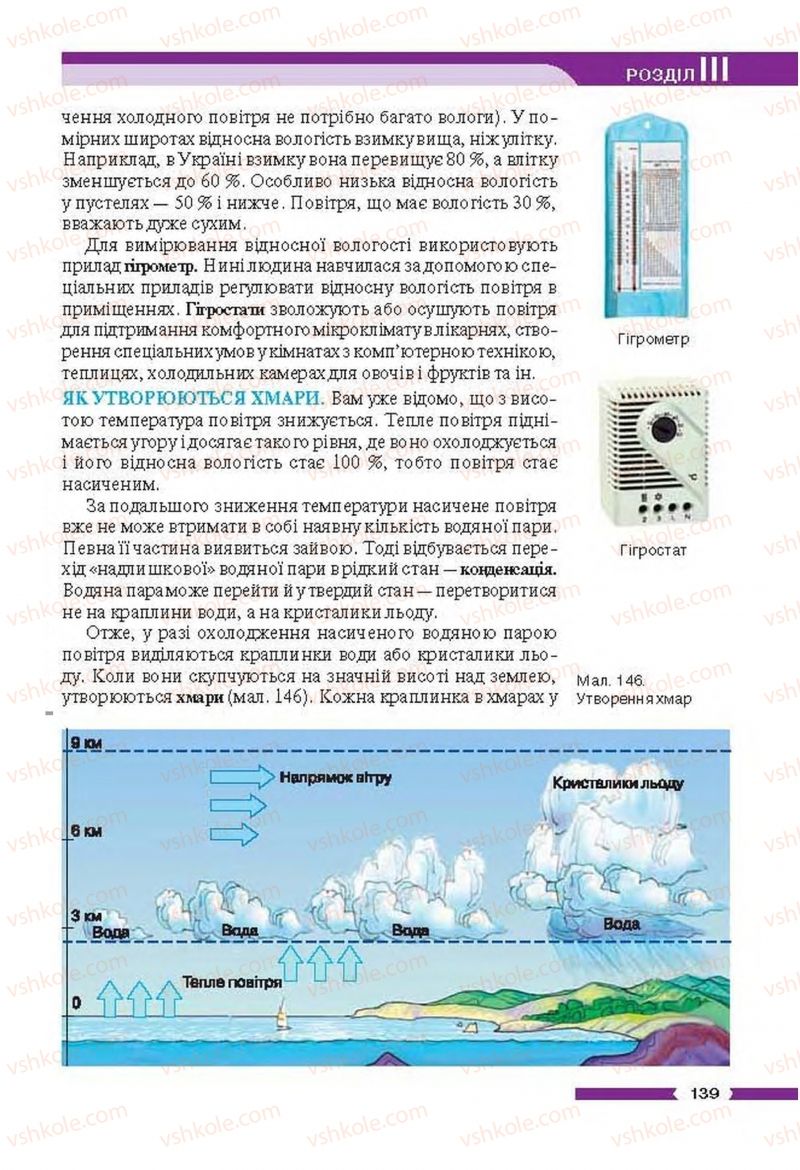 Страница 139 | Підручник Географія 6 клас В.М. Бойко, С.В. Міхелі 2014