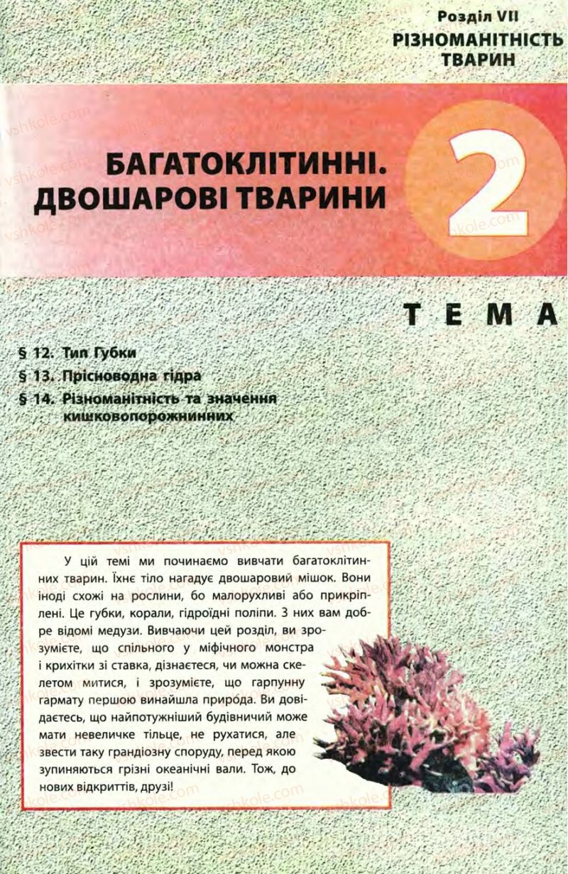 Страница 51 | Підручник Біологія 8 клас Н.В. Запорожець, С.В. Влащенко 2008
