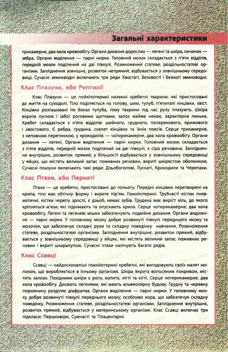 Страница 285 | Підручник Біологія 8 клас Н.В. Запорожець, С.В. Влащенко 2008