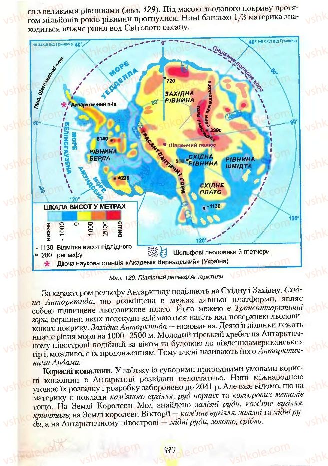 Страница 179 | Підручник Географія 7 клас С.Г. Кобернік, Р.Р. Коваленко 2007
