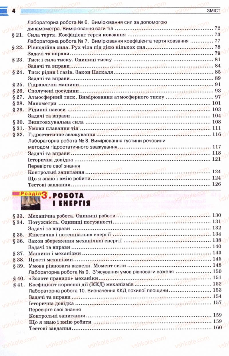 Страница 4 | Підручник Фізика 8 клас В.Д. Сиротюк 2008