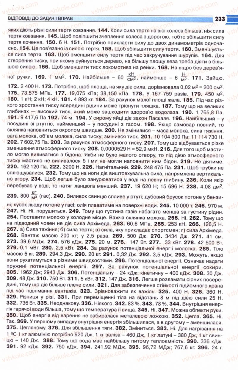 Страница 233 | Підручник Фізика 8 клас В.Д. Сиротюк 2008
