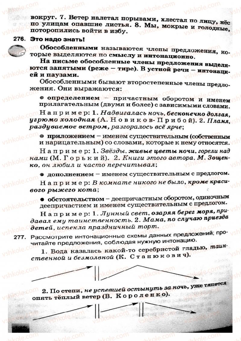 Страница 142 | Підручник Русский язык 8 клас Е.В. Малыхина 2008