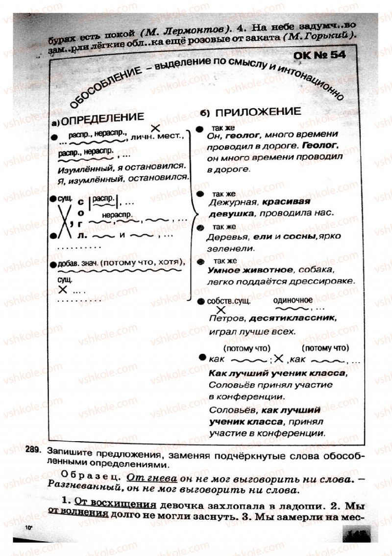Страница 147 | Підручник Русский язык 8 клас Е.В. Малыхина 2008