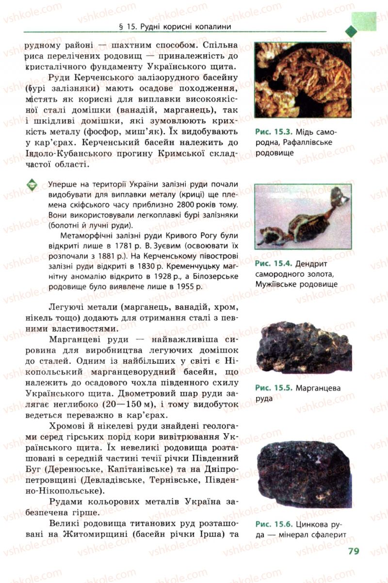 Страница 79 | Підручник Географія 8 клас Л.М. Булава 2008
