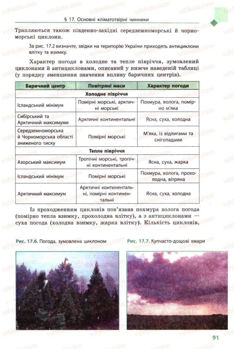 Страница 91 | Підручник Географія 8 клас Л.М. Булава 2008