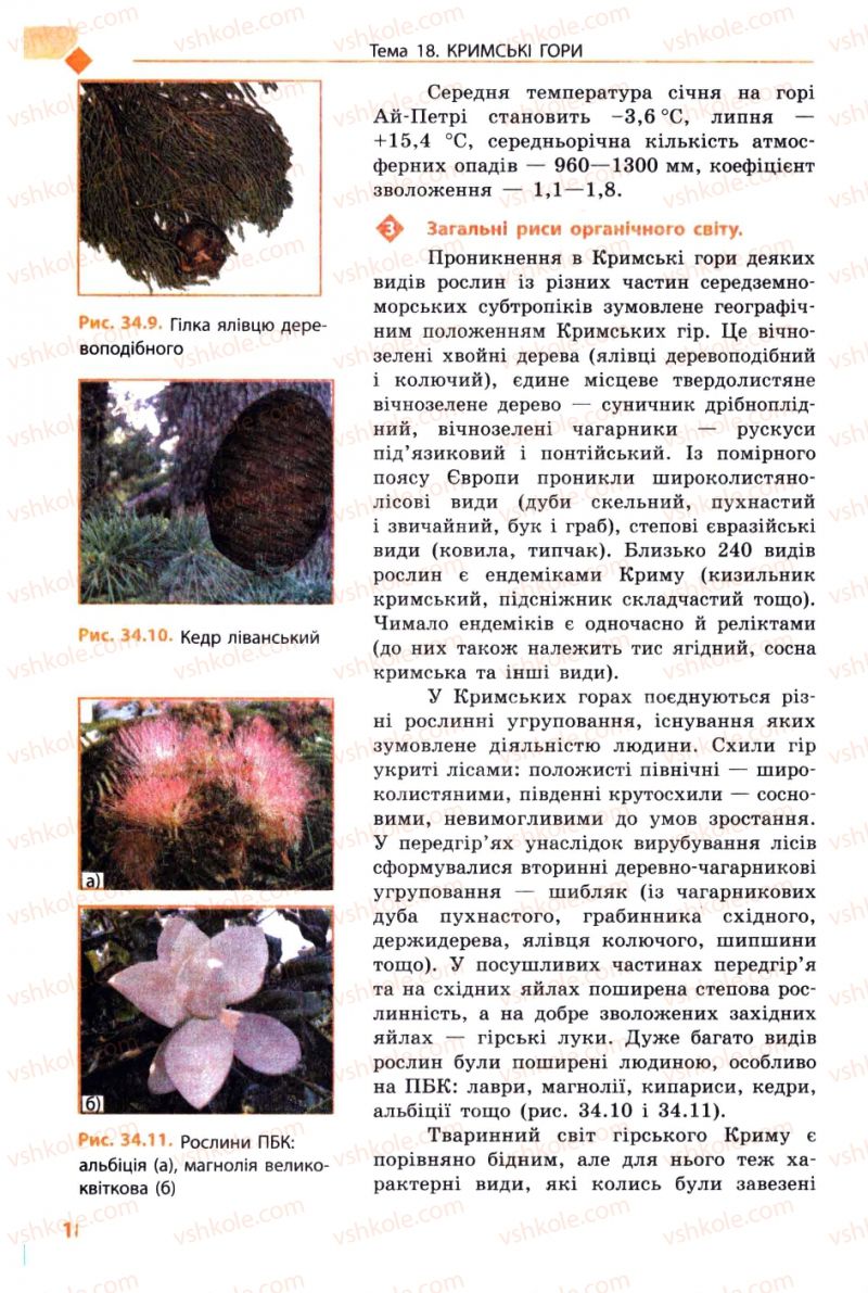 Страница 180 | Підручник Географія 8 клас Л.М. Булава 2008