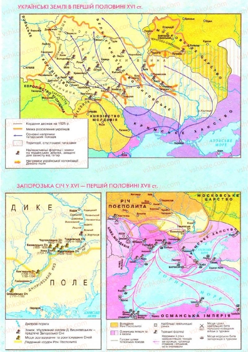 Страница 256 | Підручник Історія України 8 клас О.В. Гісем, О.О. Мартинюк 2008