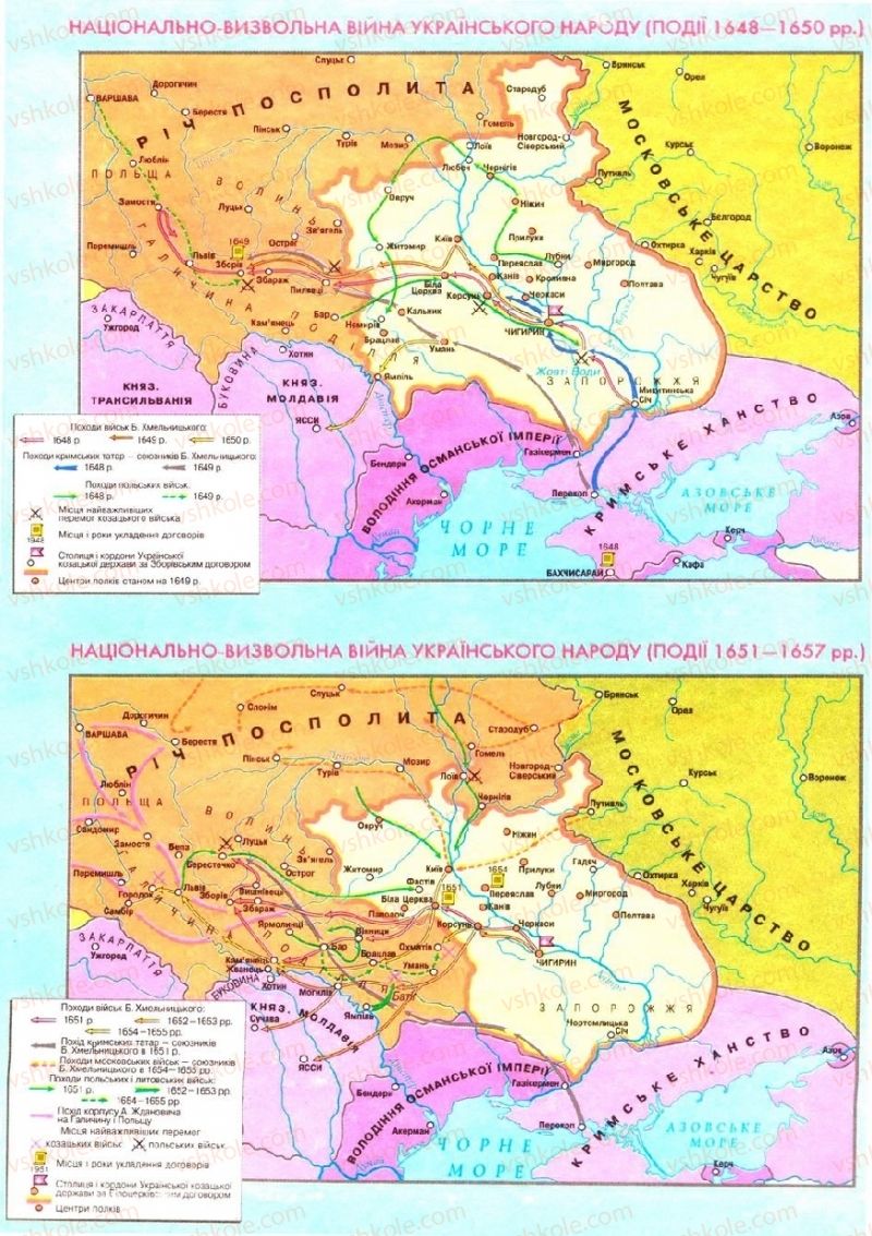 Страница 257 | Підручник Історія України 8 клас О.В. Гісем, О.О. Мартинюк 2008