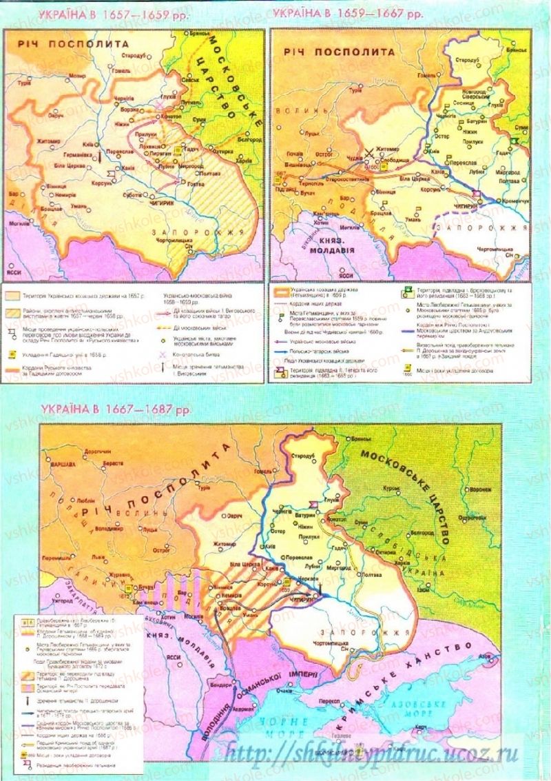 Страница 258 | Підручник Історія України 8 клас О.В. Гісем, О.О. Мартинюк 2008