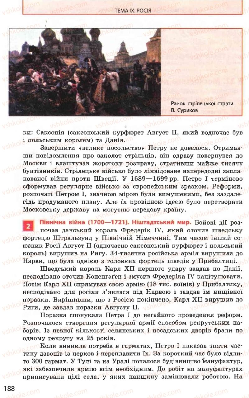 Страница 188 | Підручник Всесвітня історія 8 клас О.В. Гісем, О.О. Мартинюк 2008