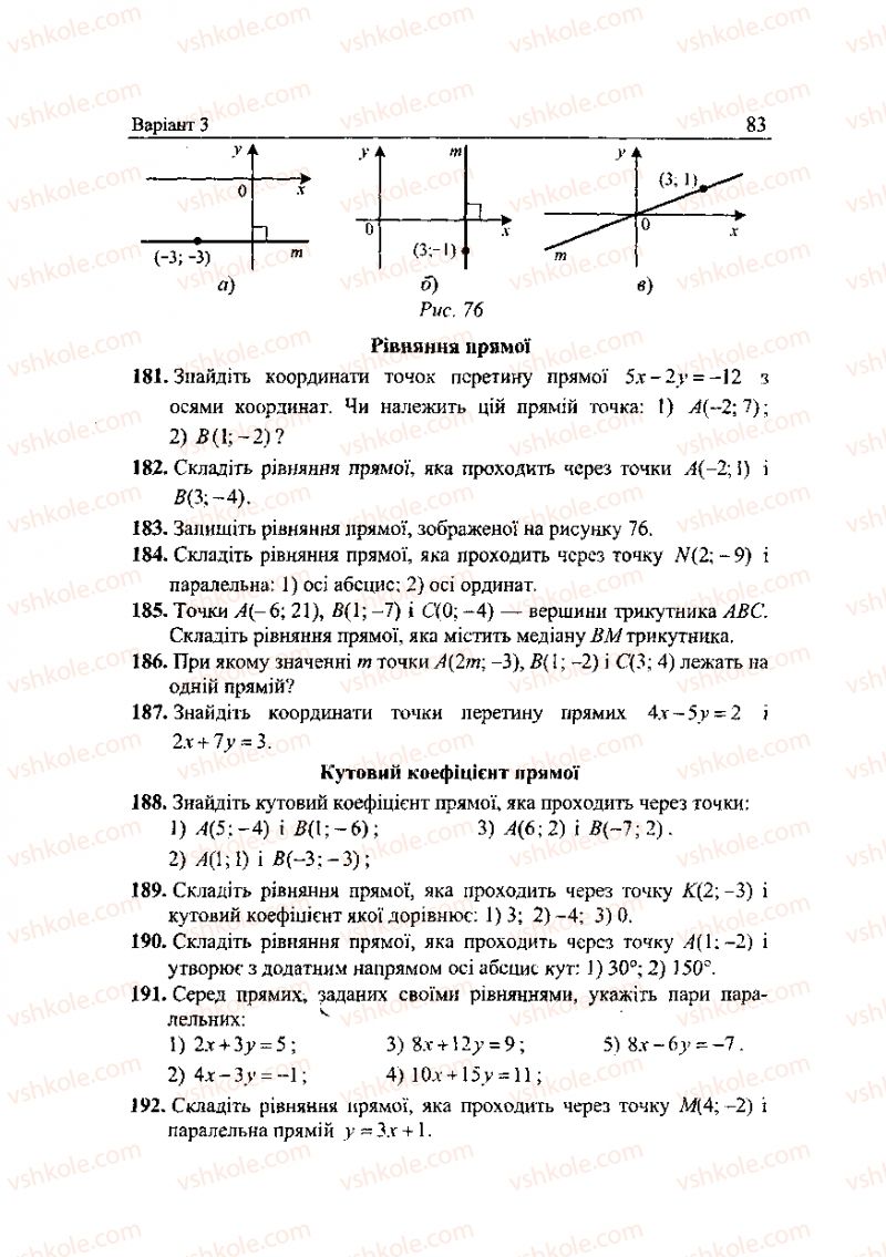 Страница 83 | Підручник Геометрія 9 клас А.Г. Мерзляк, В.Б. Полонський, Ю.М. Рабінович, M.С. Якір 2010 Збірник задач і контрольних робіт