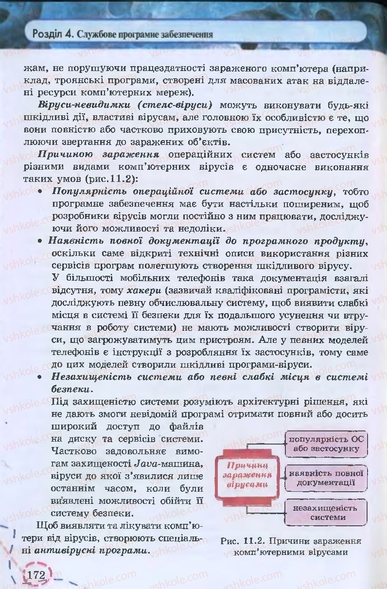 Страница 172 | Підручник Інформатика 9 клас І.Л. Володіна, В.В. Володін 2009