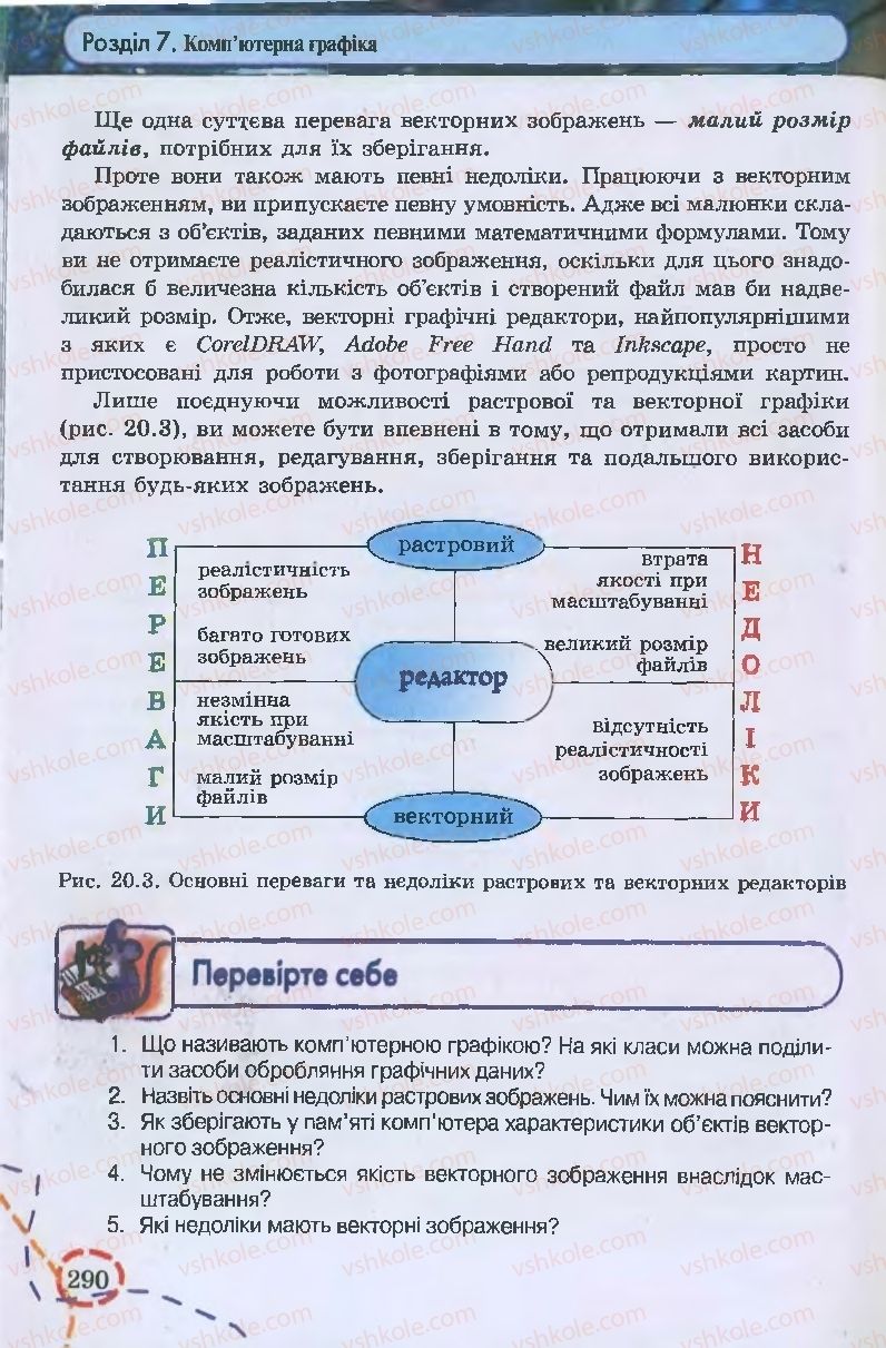 Страница 290 | Підручник Інформатика 9 клас І.Л. Володіна, В.В. Володін 2009