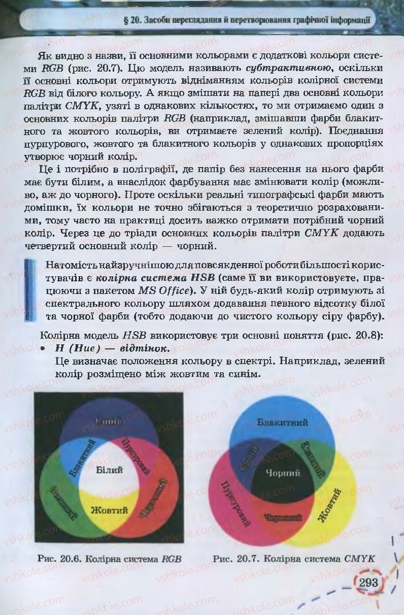 Страница 293 | Підручник Інформатика 9 клас І.Л. Володіна, В.В. Володін 2009