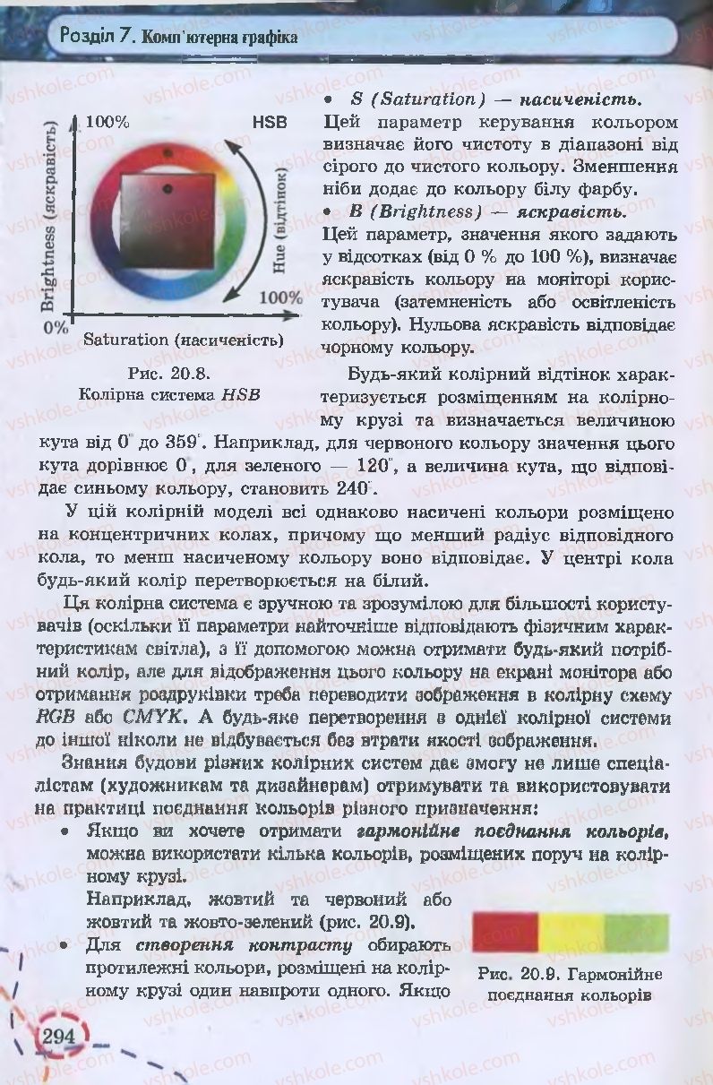 Страница 294 | Підручник Інформатика 9 клас І.Л. Володіна, В.В. Володін 2009