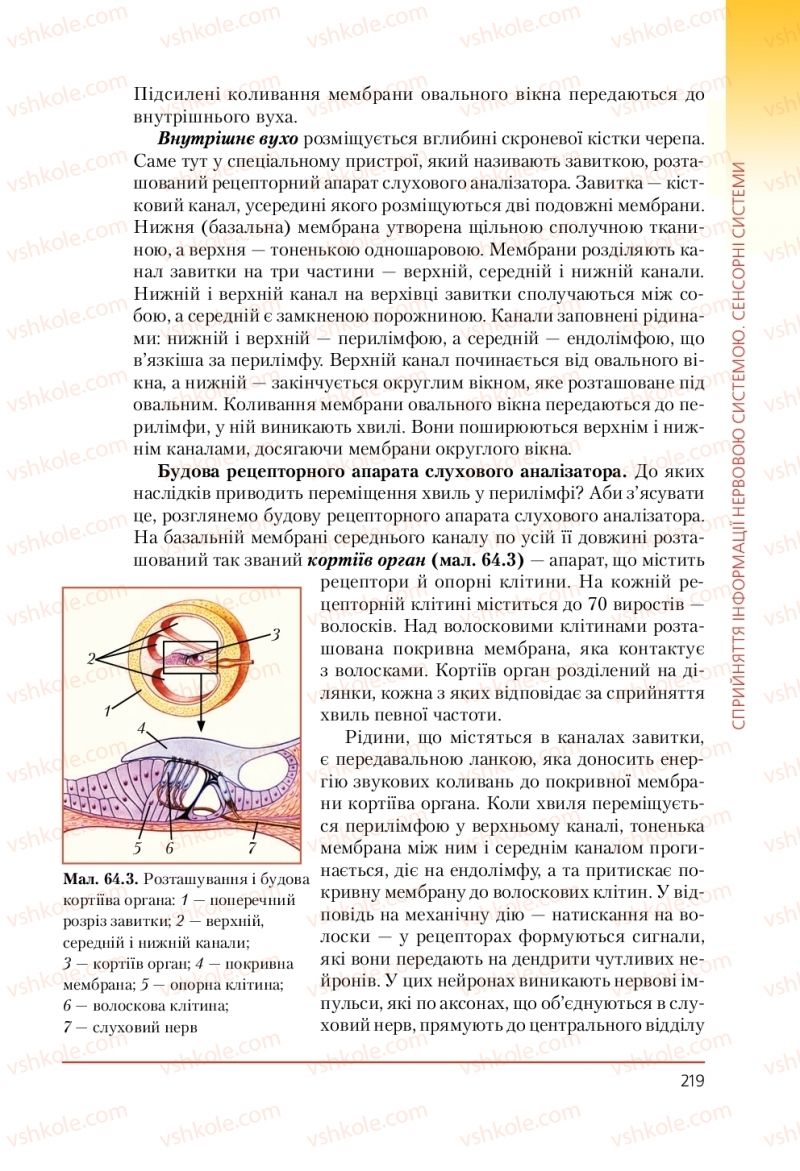 Страница 219 | Підручник Біологія 9 клас Т.І. Базанова, Ю.В. Павіченко, А.М. Тіткова 2009
