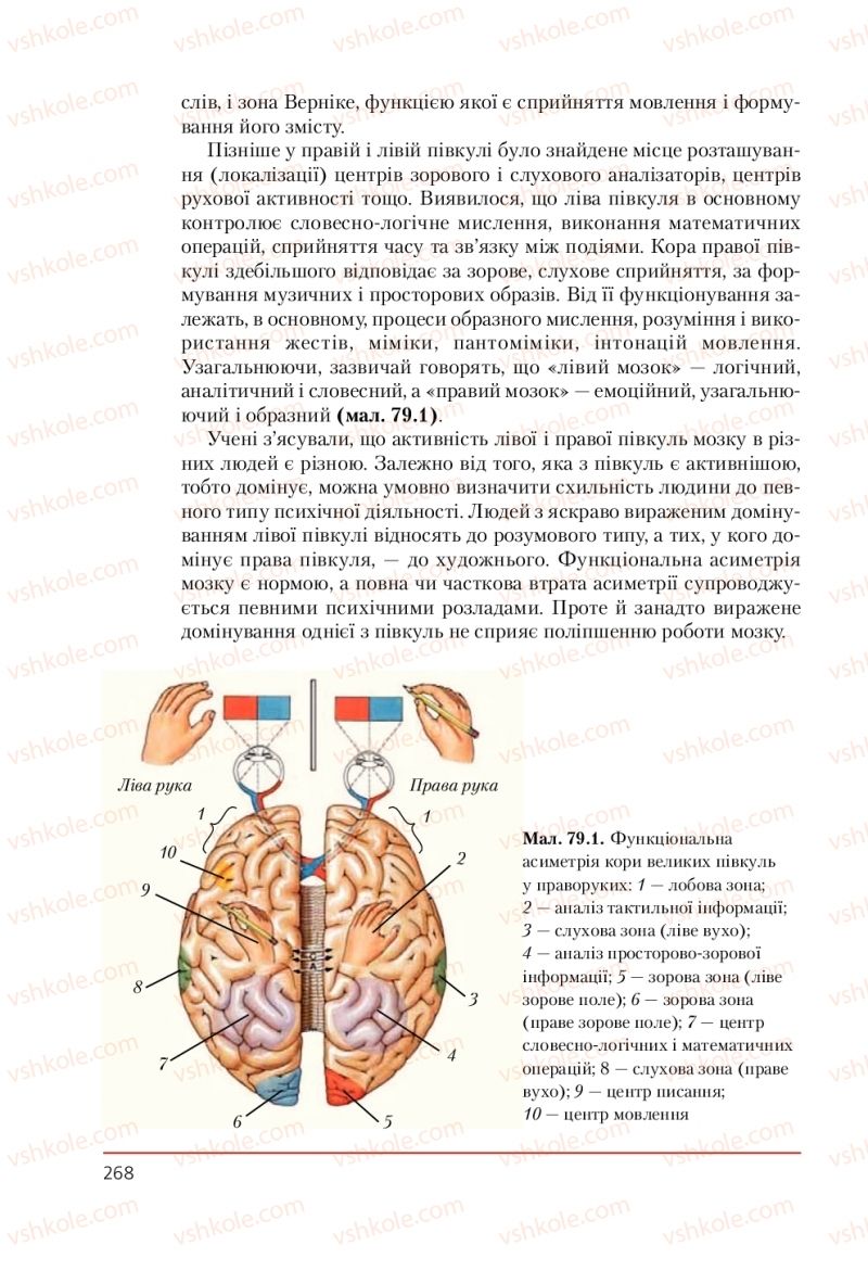 Страница 268 | Підручник Біологія 9 клас Т.І. Базанова, Ю.В. Павіченко, А.М. Тіткова 2009